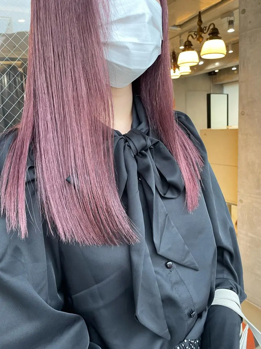 ロング カラー kana .のヘアスタイル