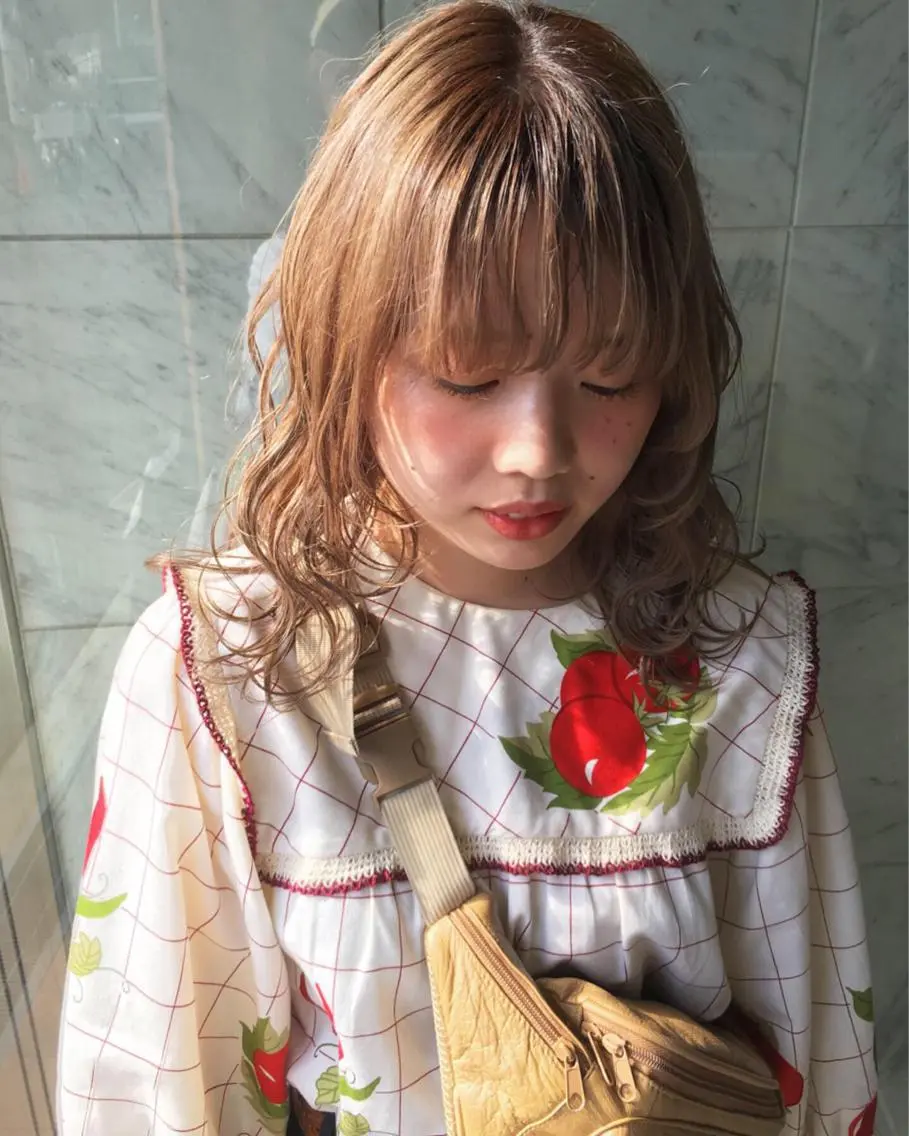 セミロング カラー 🧡色落ちまで2度 楽しめる🧡ヨシキのヘアスタイル