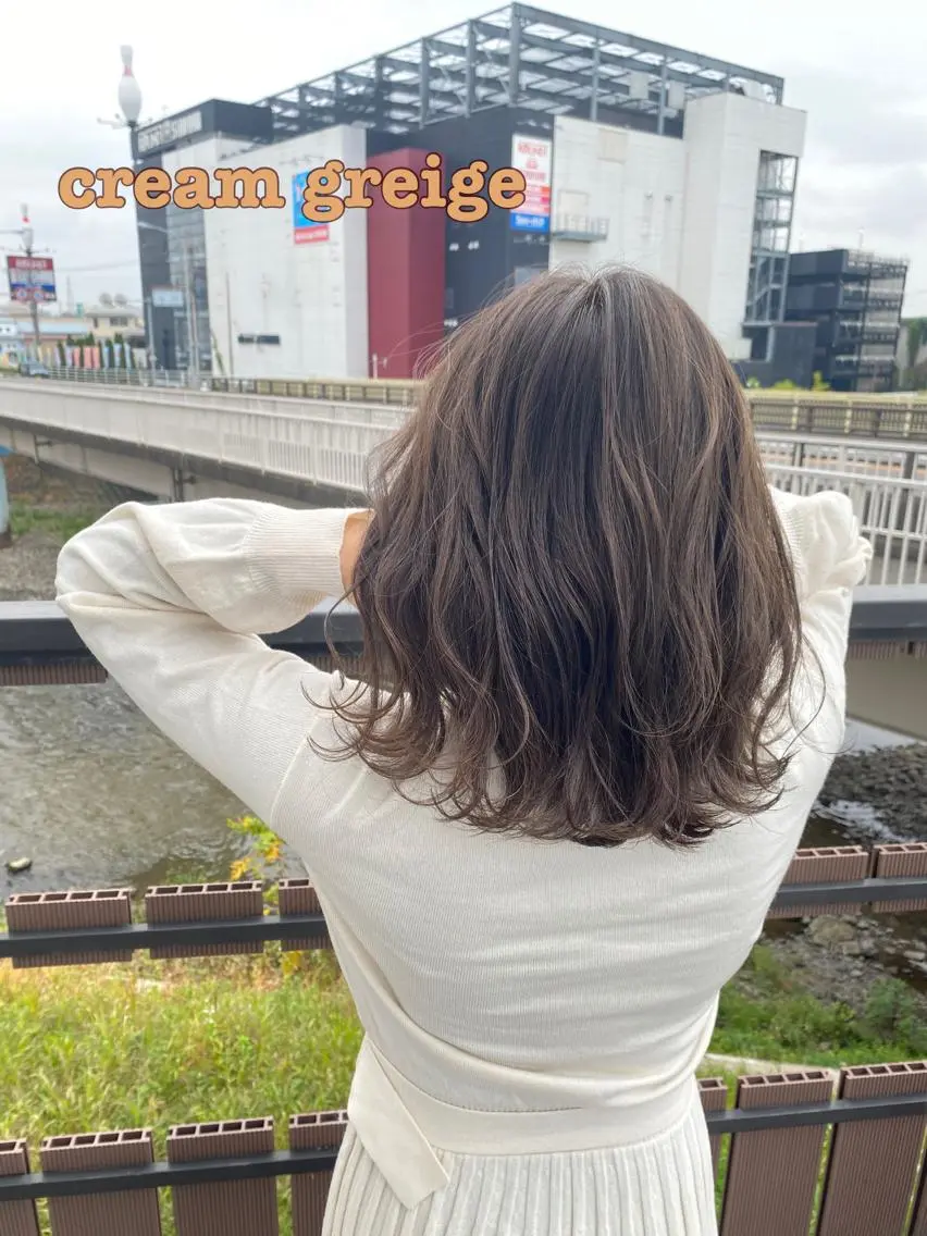 ミディアム ヘアカラー 粕川 達哉のヘアスタイル