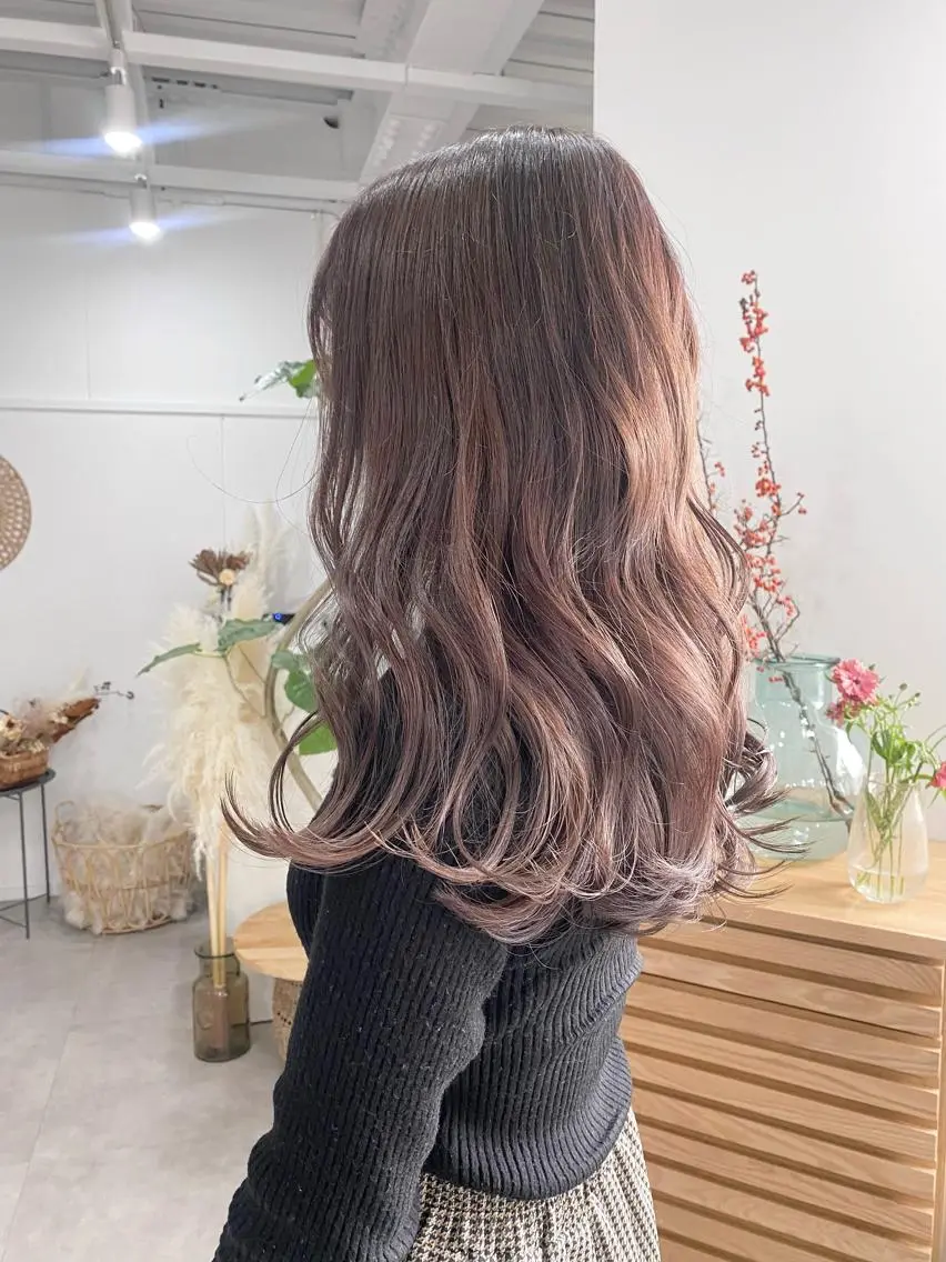 ロング カラー ヘアアレンジ ひなの .のその他イメージ
