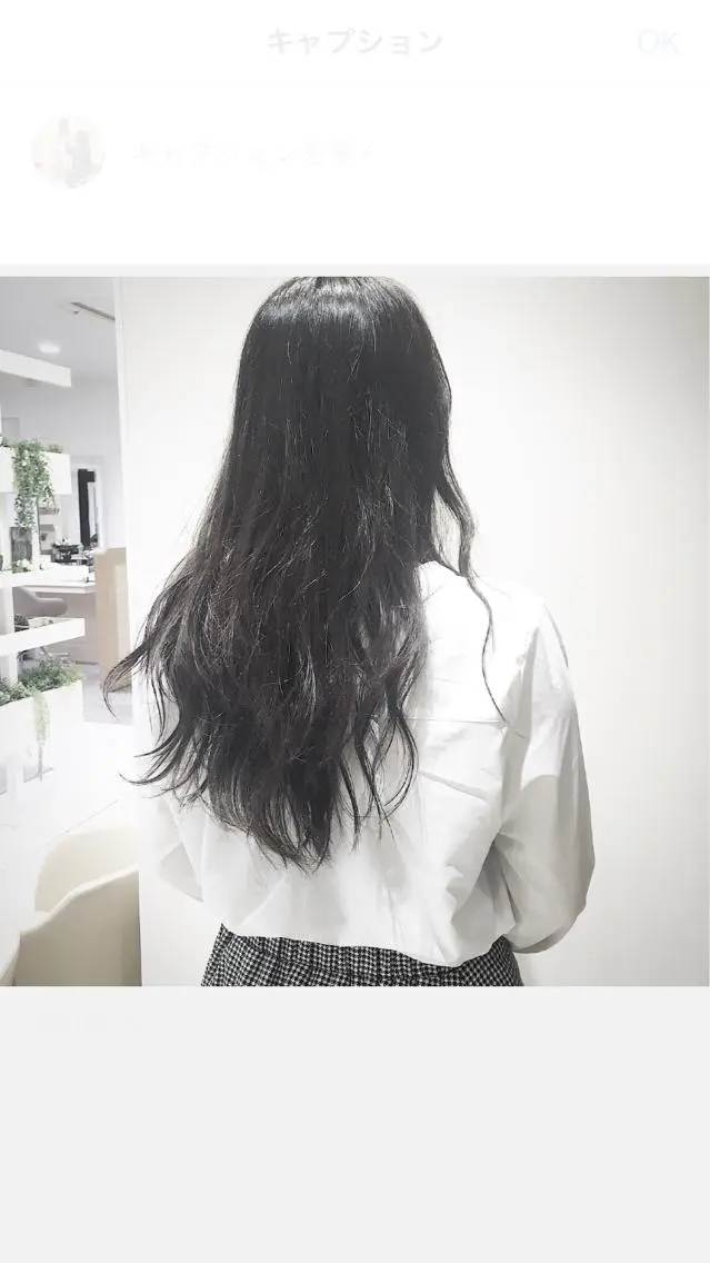 セミロング パーマ 店長 大方康暉のヘアスタイル