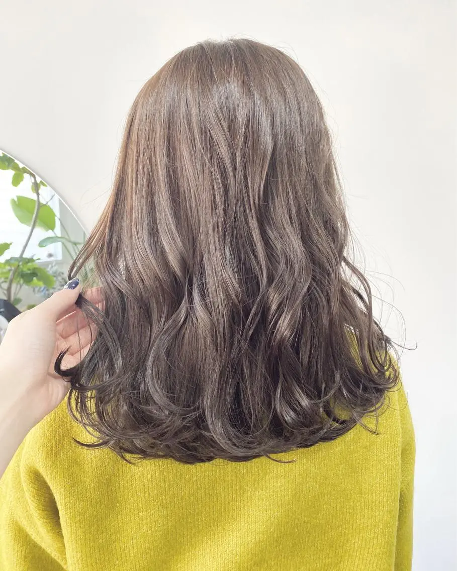 セミロング カラー ヘアアレンジ ひなの .のその他イメージ