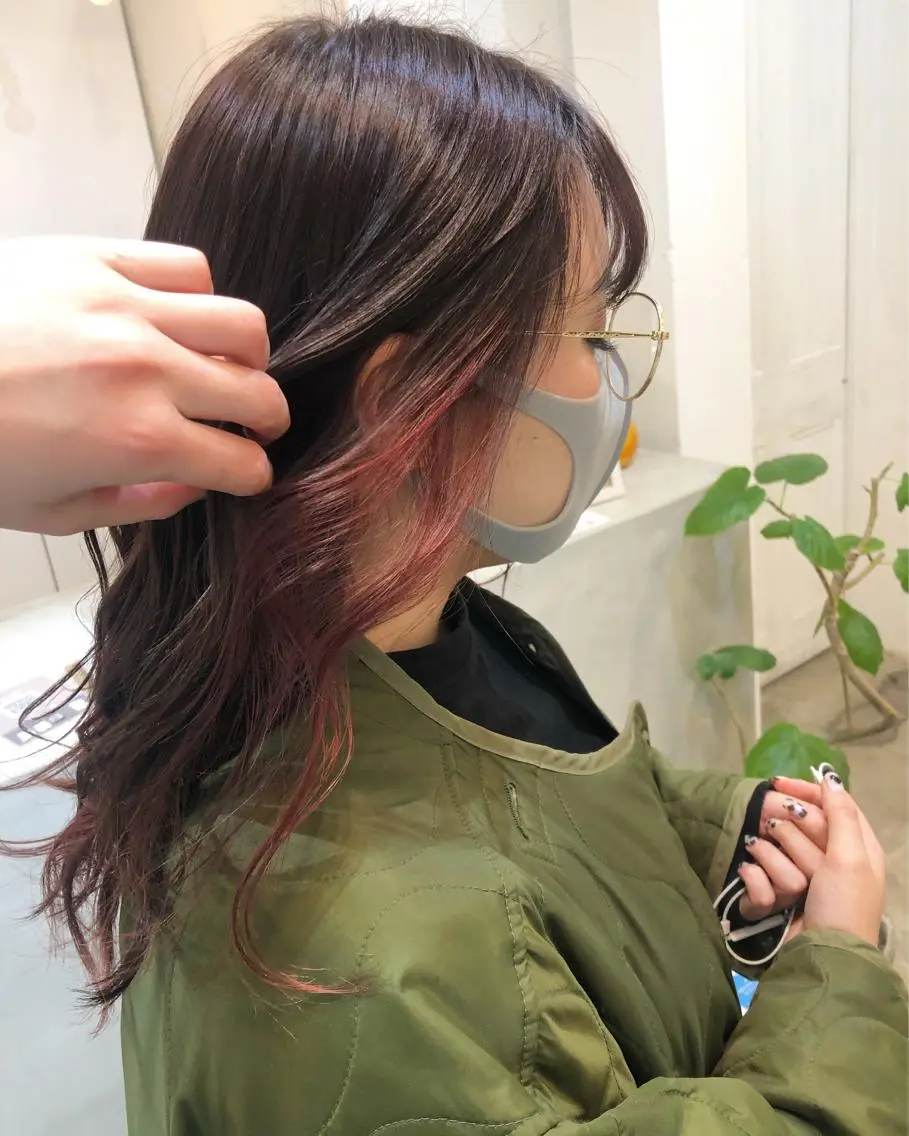 ミディアム Ravo 西村 優花のヘアスタイル