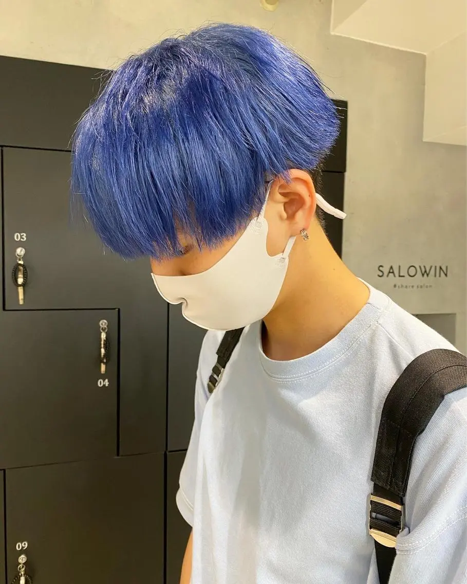 ショート カラー パーマ ヘアアレンジ メンズ 【池袋/スパイキー ショート】ⓝⓘⓜⓤのヘアスタイル