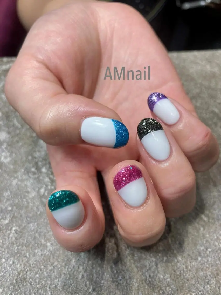 ネイル アートネイル 持ち込み ハンドネイル Am:nail 柏 SUE（スゥ）のネイルデザイン