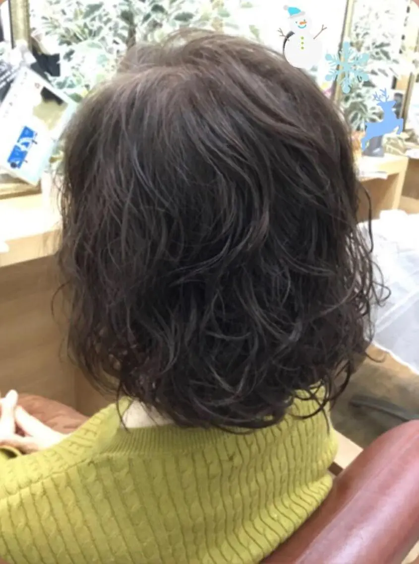 ミディアム パーマ ミディアムパーマ ボブ eye✨ONO NOBUKOのマツエク・マツパデザイン
