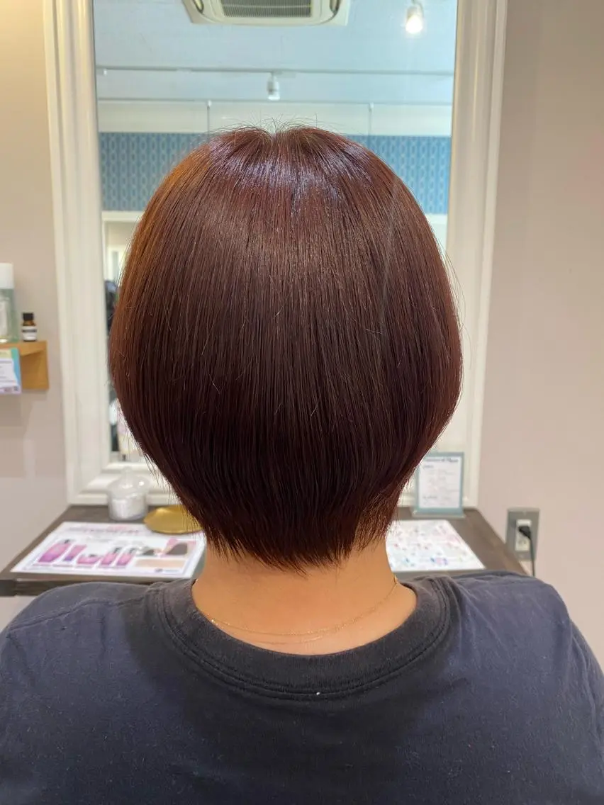ショート カラー カットモデル募集中 🌟野原 優衣🌟のヘアスタイル