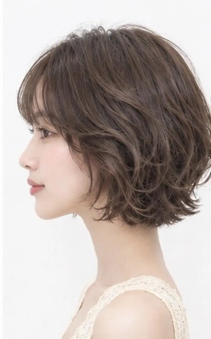 ミディアム カラー パーマ カット ヘアカラー パーマ ダメージレス コバヤシ ヒロヒトのその他イメージ