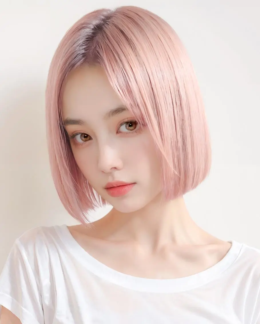 ミディアム HITOMI .のヘアスタイル