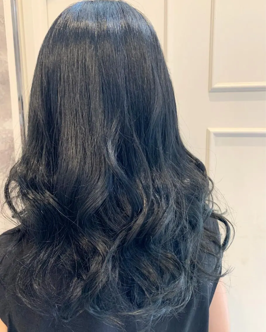 セミロング カラー 🫟Blanco🫟 Color&Careのヘアスタイル