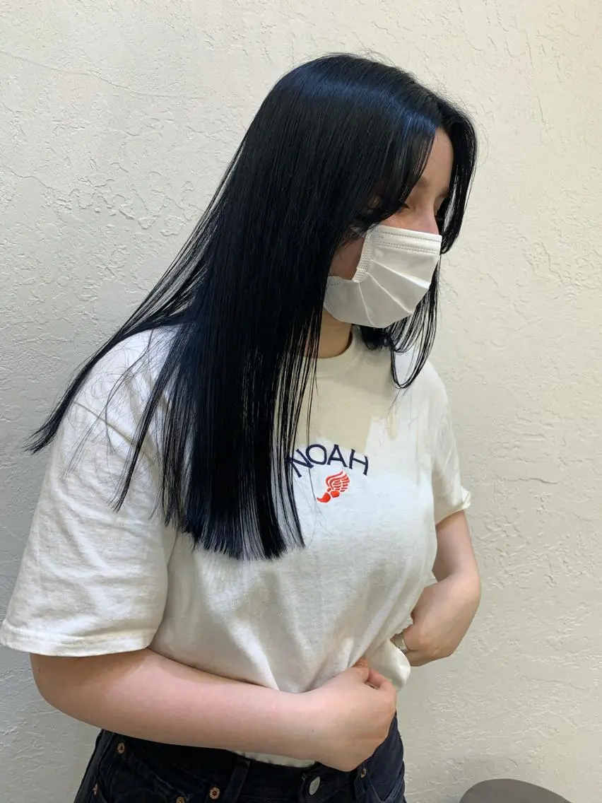 ロング カラー ヘアアレンジ カット ヘアカラー トリートメント ヘアセット 怪我のため6月末 復帰予定田中瑞希🍃のヘアスタイル