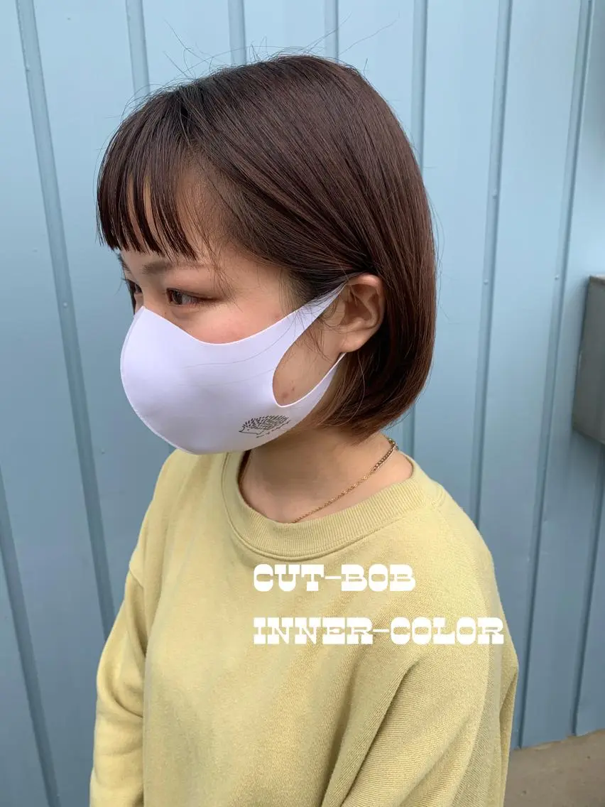 ショート カット ヘアカラー トリートメント 嶋崎 啓人のヘアスタイル
