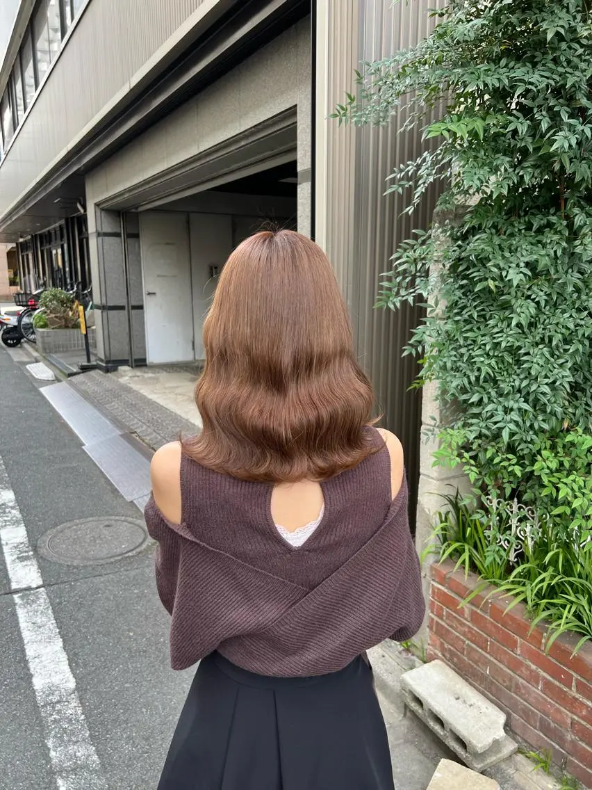 ミディアム ヘアカラー 秋葉原　柏木絢汰 ✨当日予約okのヘアスタイル