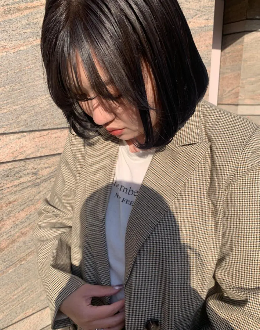 セミロング カラー RISAKO レイヤーカット🎀のヘアスタイル