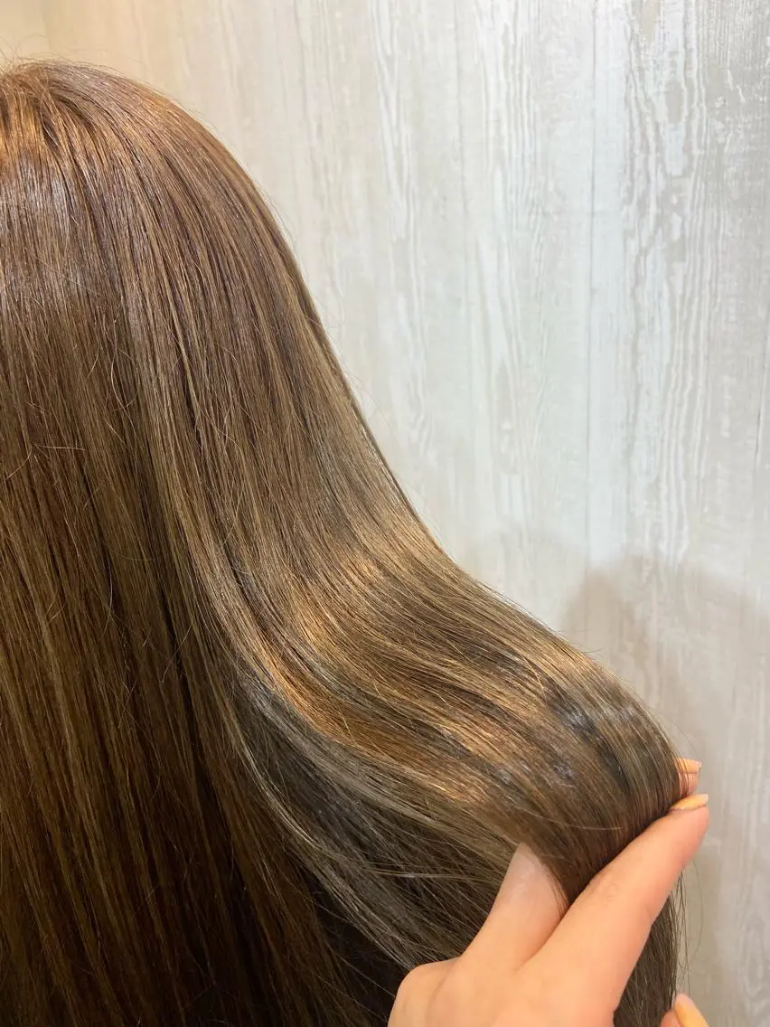 ロング カット ヘアカラー トリートメント TELA HAIR 南柏店のヘアスタイル
