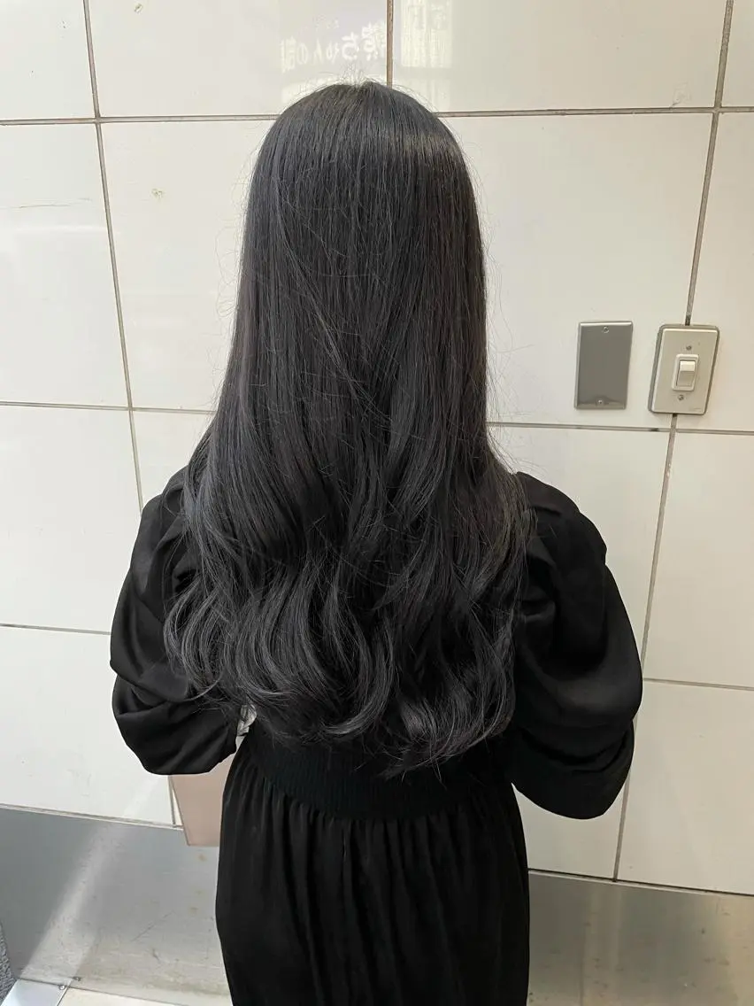 ロング カット ヘアカラー 【美容室が苦手な方 専問美容室】MIHOのヘアスタイル