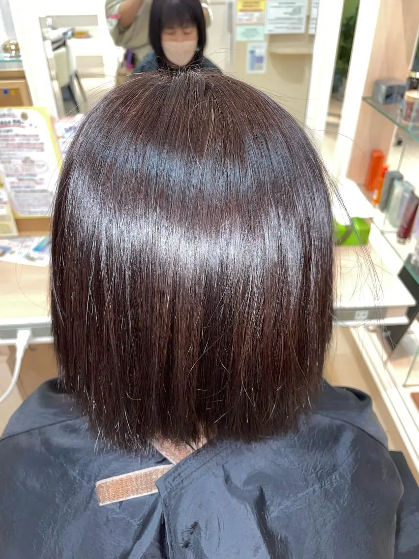 ミディアム カラー Ash横浜瀬谷店 Tsugumiのヘアスタイル