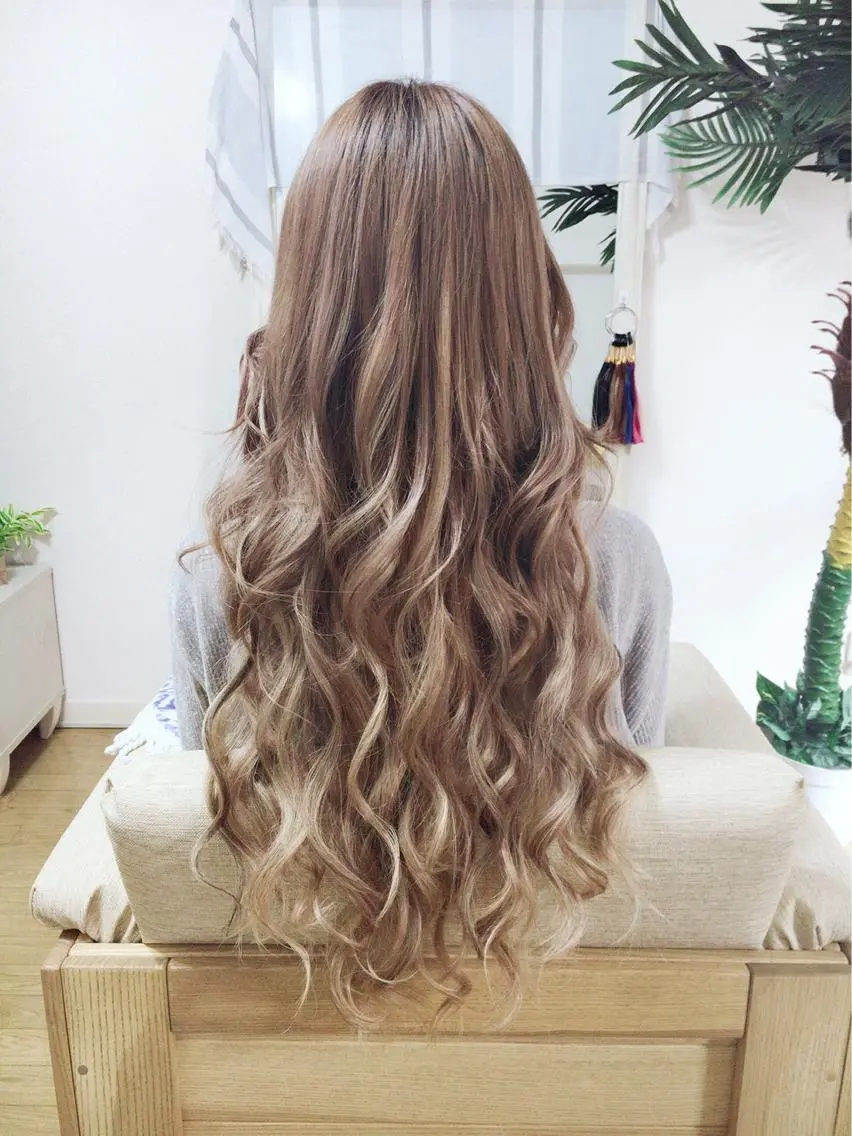 ロング エクステ KA BUのヘアスタイル