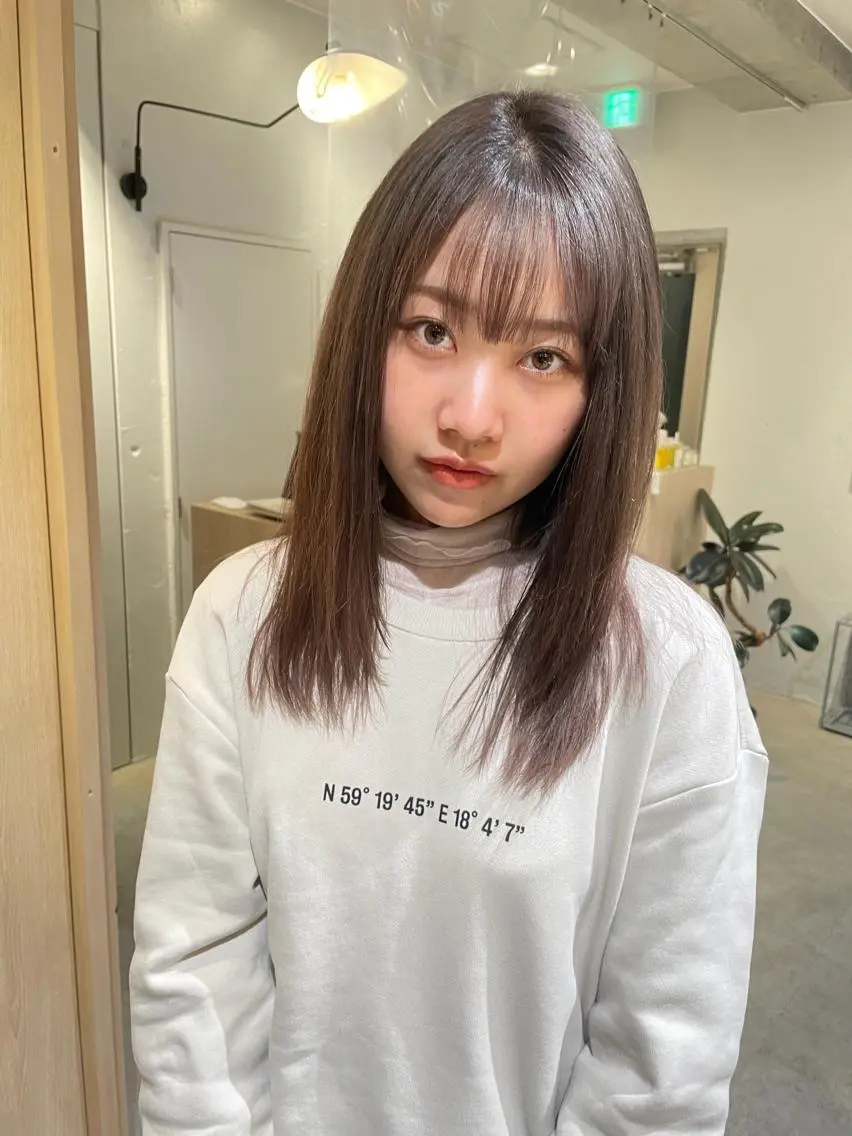 ロング カラー 似合わせカット/ aoiのヘアスタイル