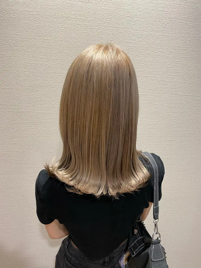 ロング カラー 似合わせレイヤー/ Wカラー🧸こころのヘアスタイル
