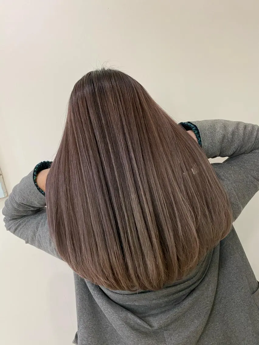 ロング カラー パーマ ヘアアレンジ キッズ ネイル マツエク・マツパ ★ 里奈★のヘアスタイル
