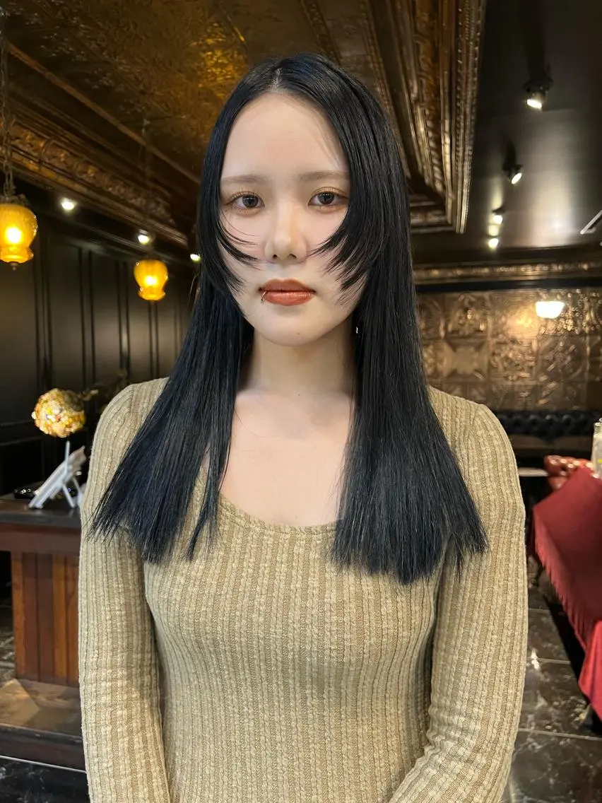 ロング カラー 圧倒的デザイン力 店長🎨RENAのヘアスタイル