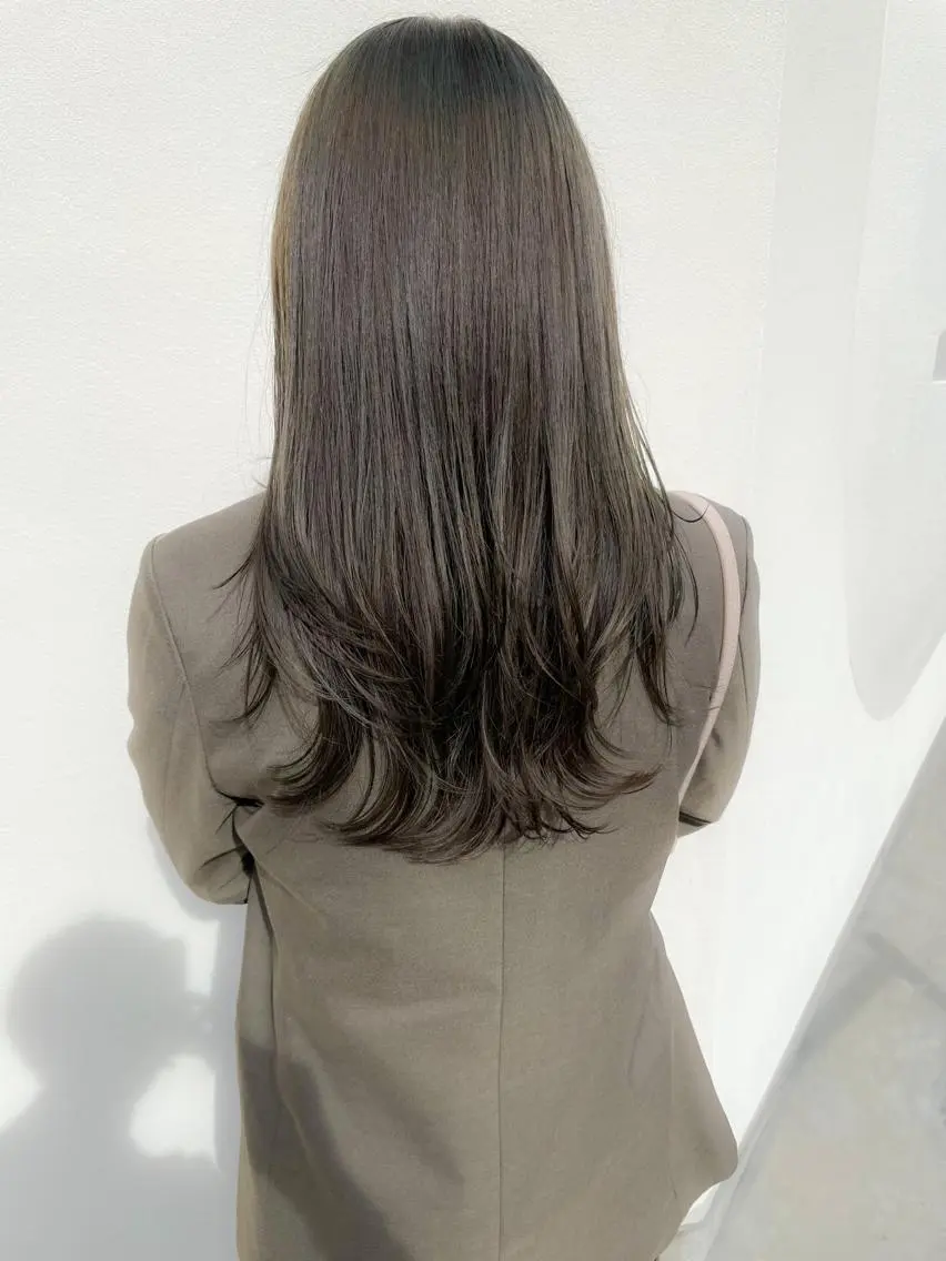 セミロング カラー メンズパーマ メンズ特化ryoのヘアスタイル