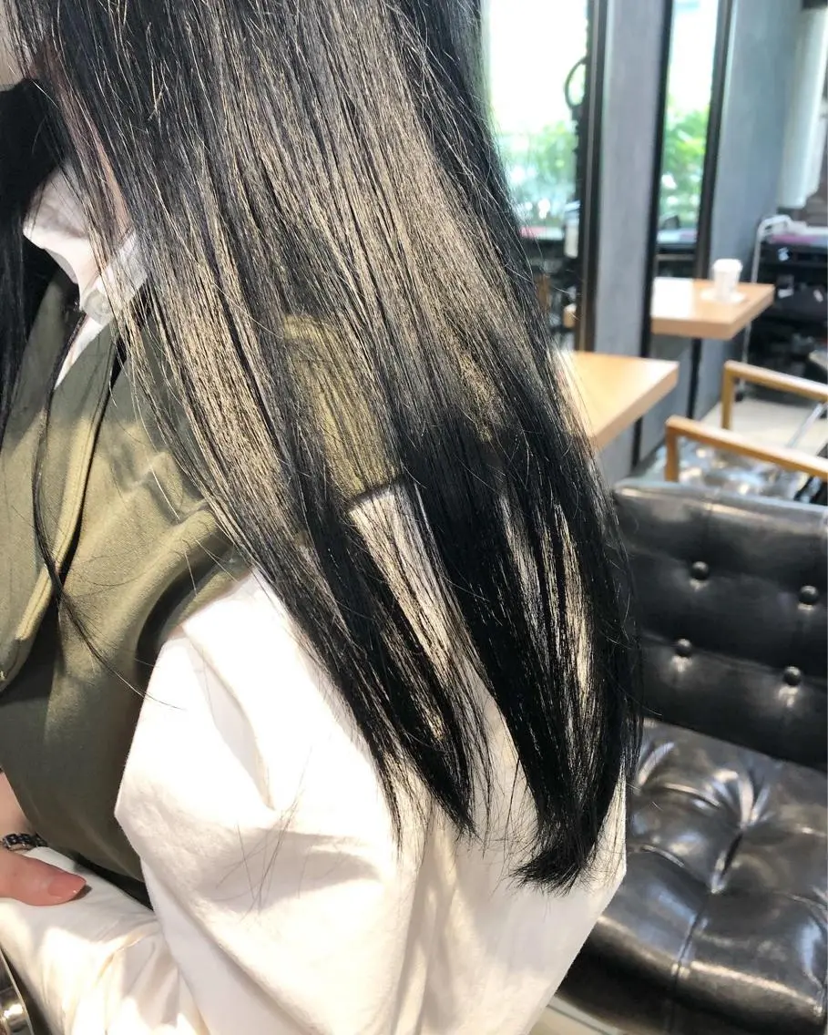 ロング カラー ヘアアレンジ ヘアカラー トリートメント メンズ特化✂️栗原 侑也のヘアスタイル