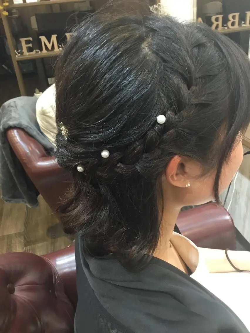 ヘアアレンジ embrace エンブレイスのヘアスタイル