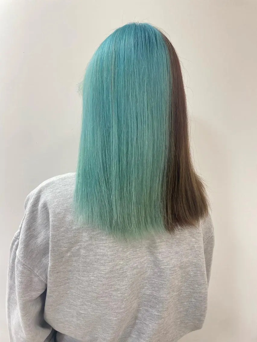 ミディアム カラー カット ヘアカラー ヘッドスパ ヘアセット モデル様募集中 /REIRIのヘアスタイル
