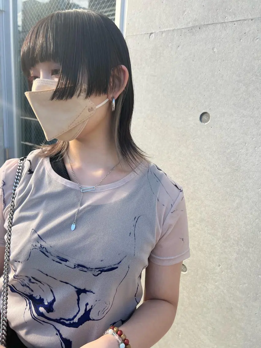 ミディアム 顔周りカット カット sakoda shunkiのヘアスタイル