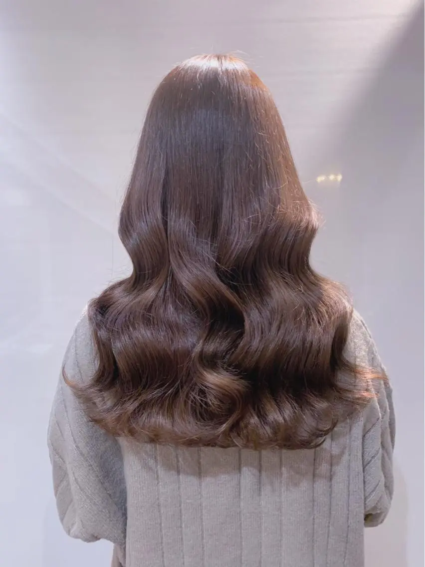 ロング カラー ヘアアレンジ 柔らか垢抜けｶﾗｰと ｶｯﾄ🫧ASUKAのヘアスタイル