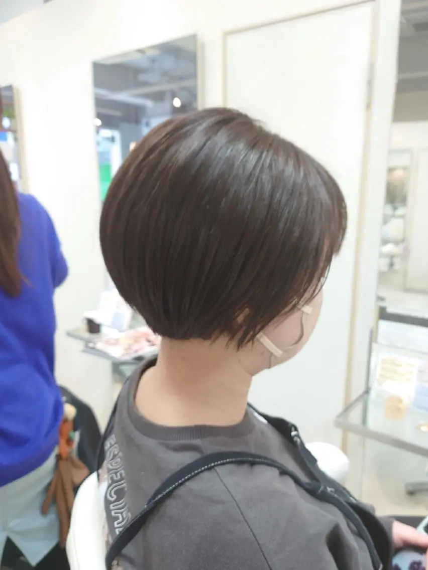 ショート ショートボブ ボブ ショートヘア カット nagane sayakaのヘアスタイル