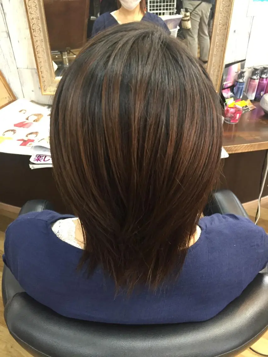 中山 ルミ子のヘアスタイル