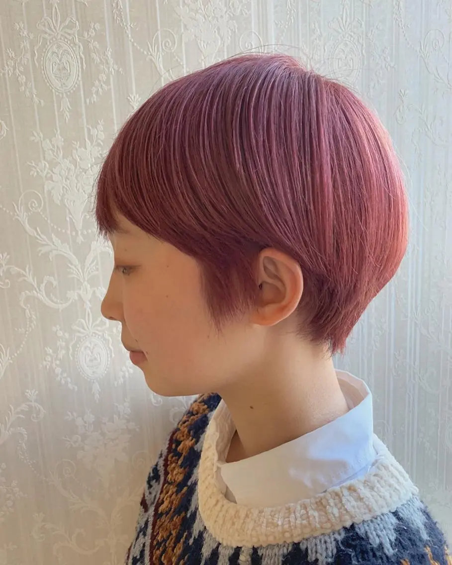 ショート カラー 加藤 佑哉のヘアスタイル