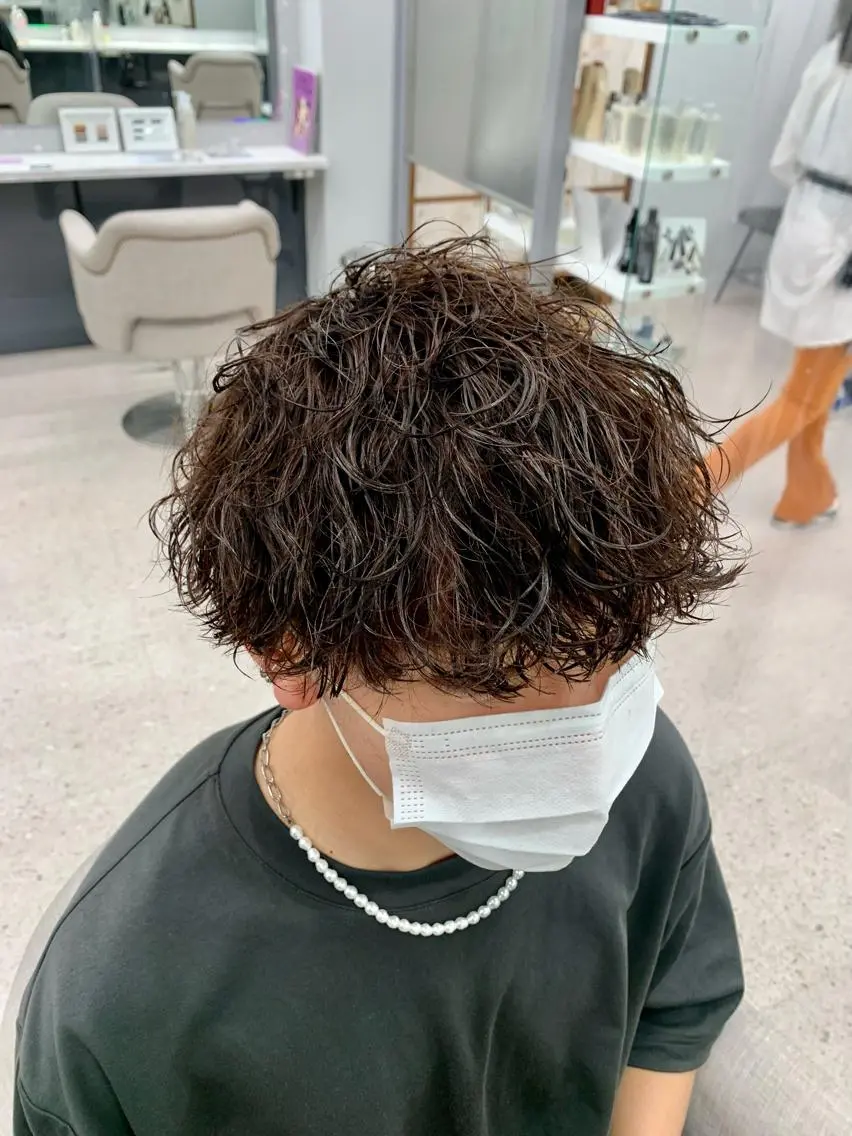 メンズ カット パーマ メンズ特化美容師/ 新井　洸太のヘアスタイル