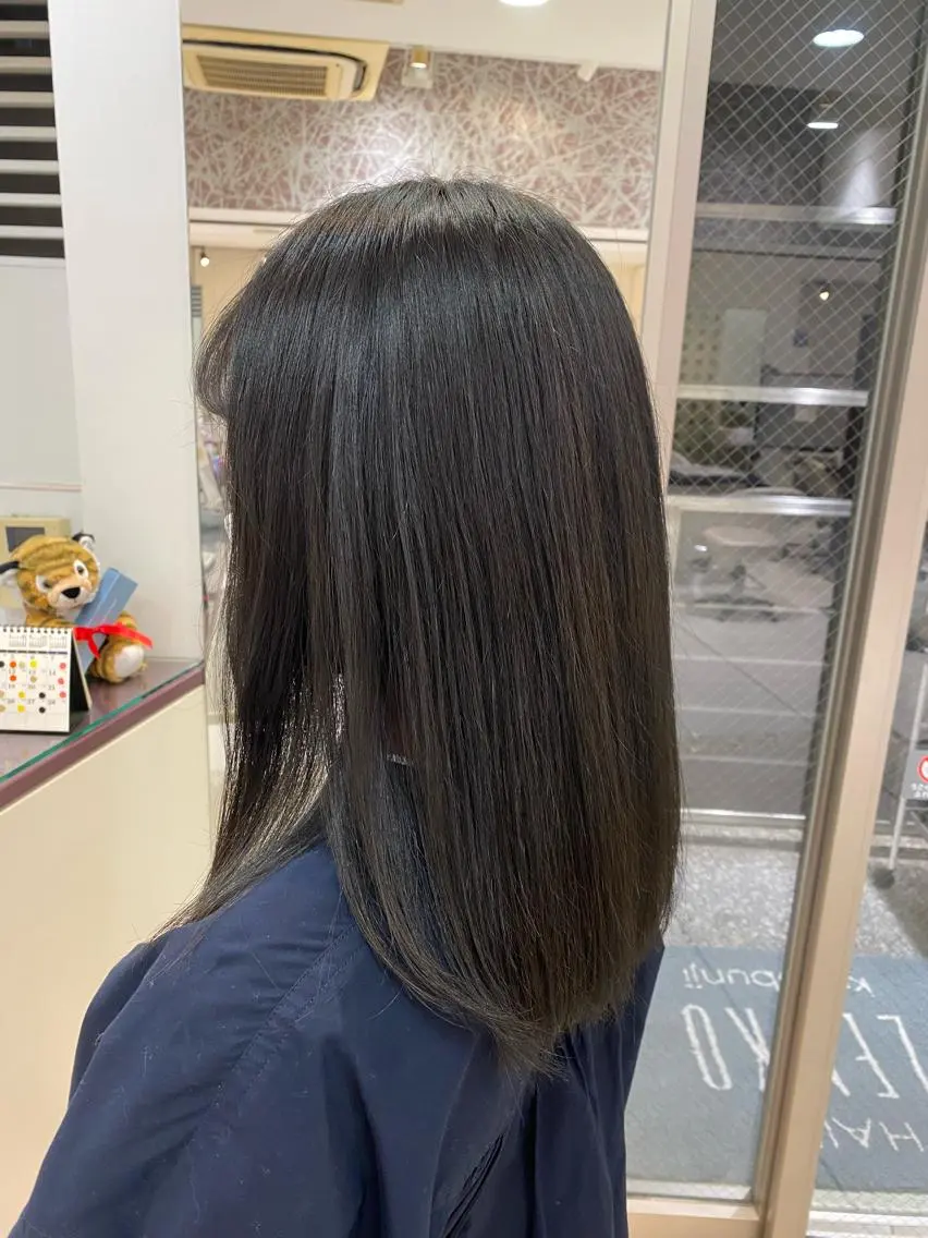 ロング カラー カット ヘアカラー トリートメント Aujuaソムリエ ❤️‍🔥今吉 晃太のヘアスタイル