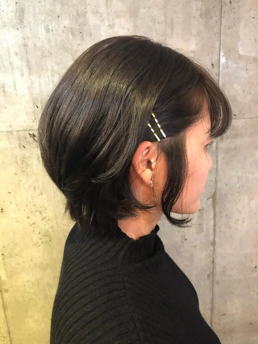ショート ボブ ショートヘア ✂︎岡根 京花✂︎のヘアスタイル