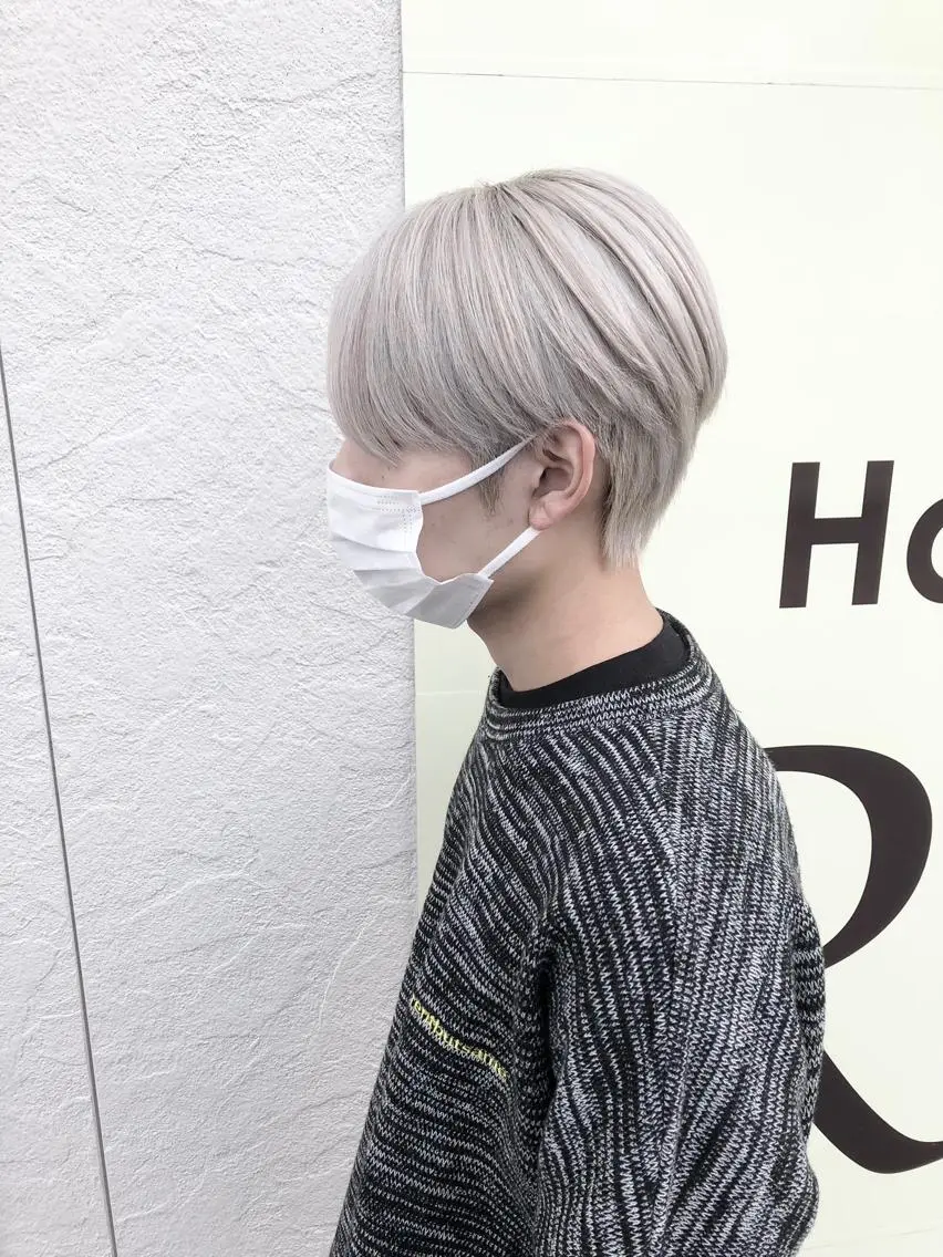 ショート カラー カット ヘアカラー トリートメント LOOP hairのヘアスタイル