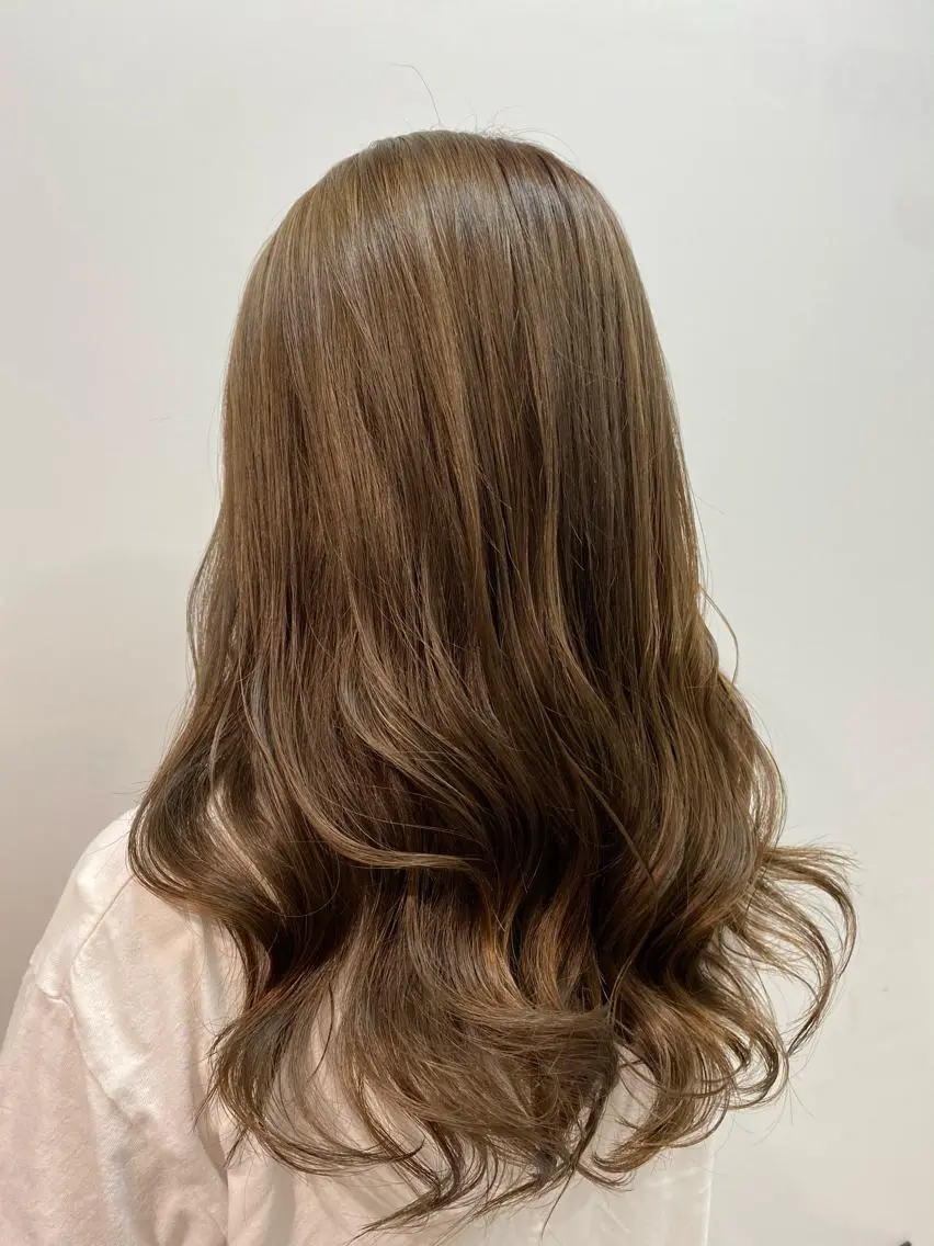 ロング カラー ネイル マツエク・マツパ トリートメント ボブ、縮毛矯正👑 心斎橋/高城涼也のヘアスタイル