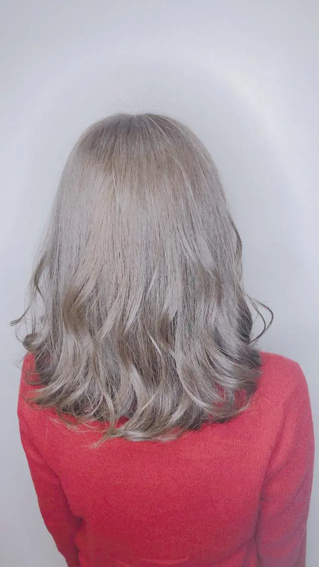 ミディアム カラー MODEK's阿倍野 伊藤サダキのヘアスタイル