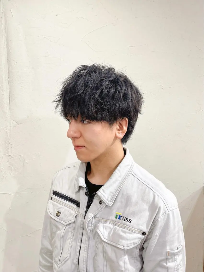 ショート メンズ かんばら りょーいのヘアスタイル