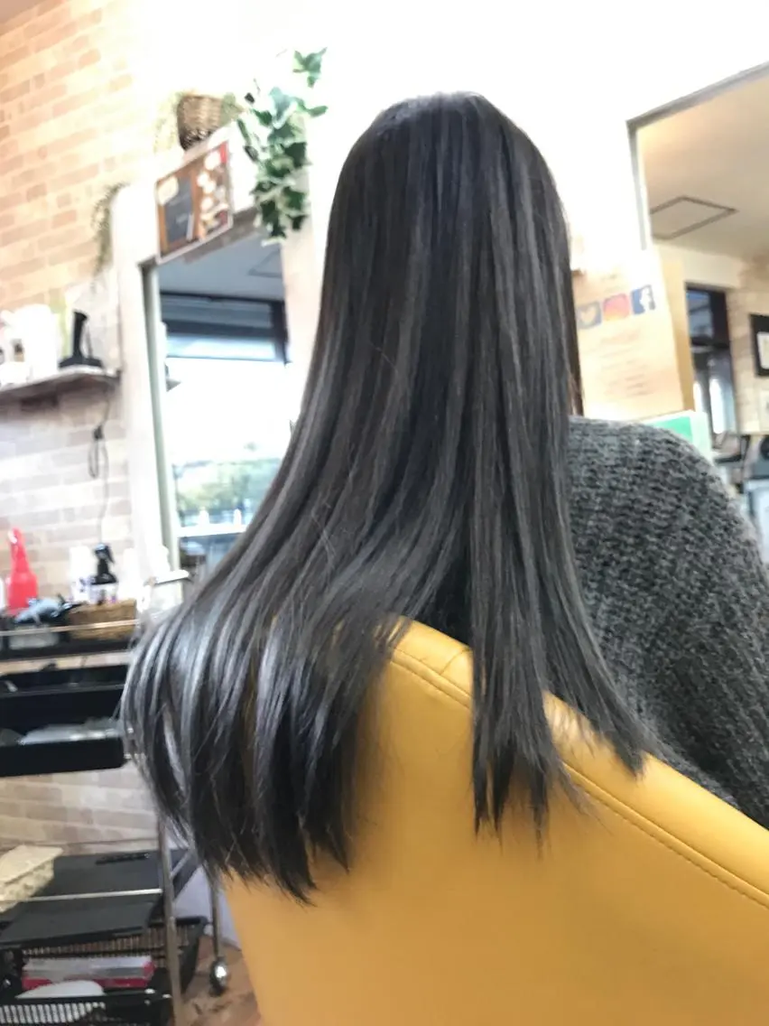 ロング シールエクステ エクステ お→の さとしのヘアスタイル