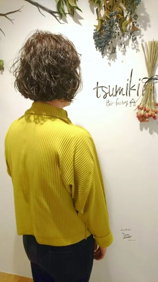ショート パーマ ショートボブ ボブ ショートヘア カット パーマ 30.40代大人 ショート✨️井上雄輝のヘアスタイル