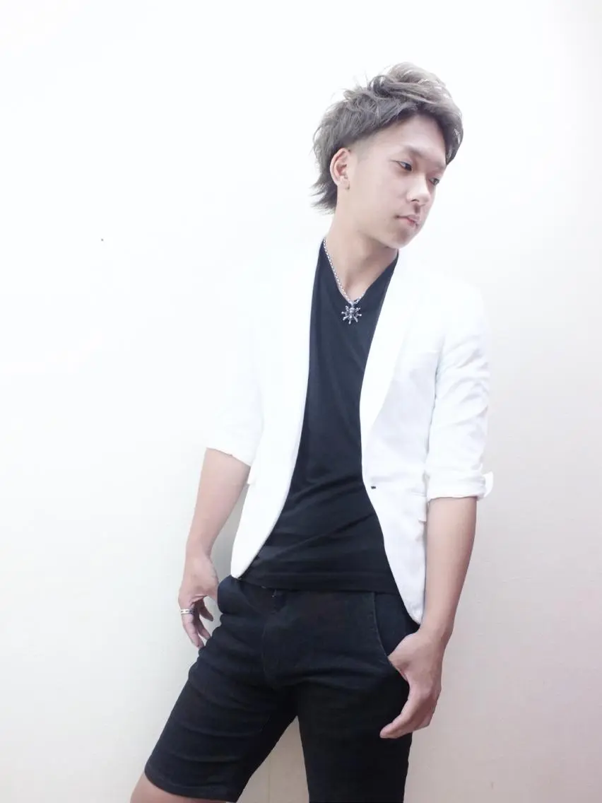 ショート アッシュ パーマPrivate SalonNoa名駅のヘアスタイル