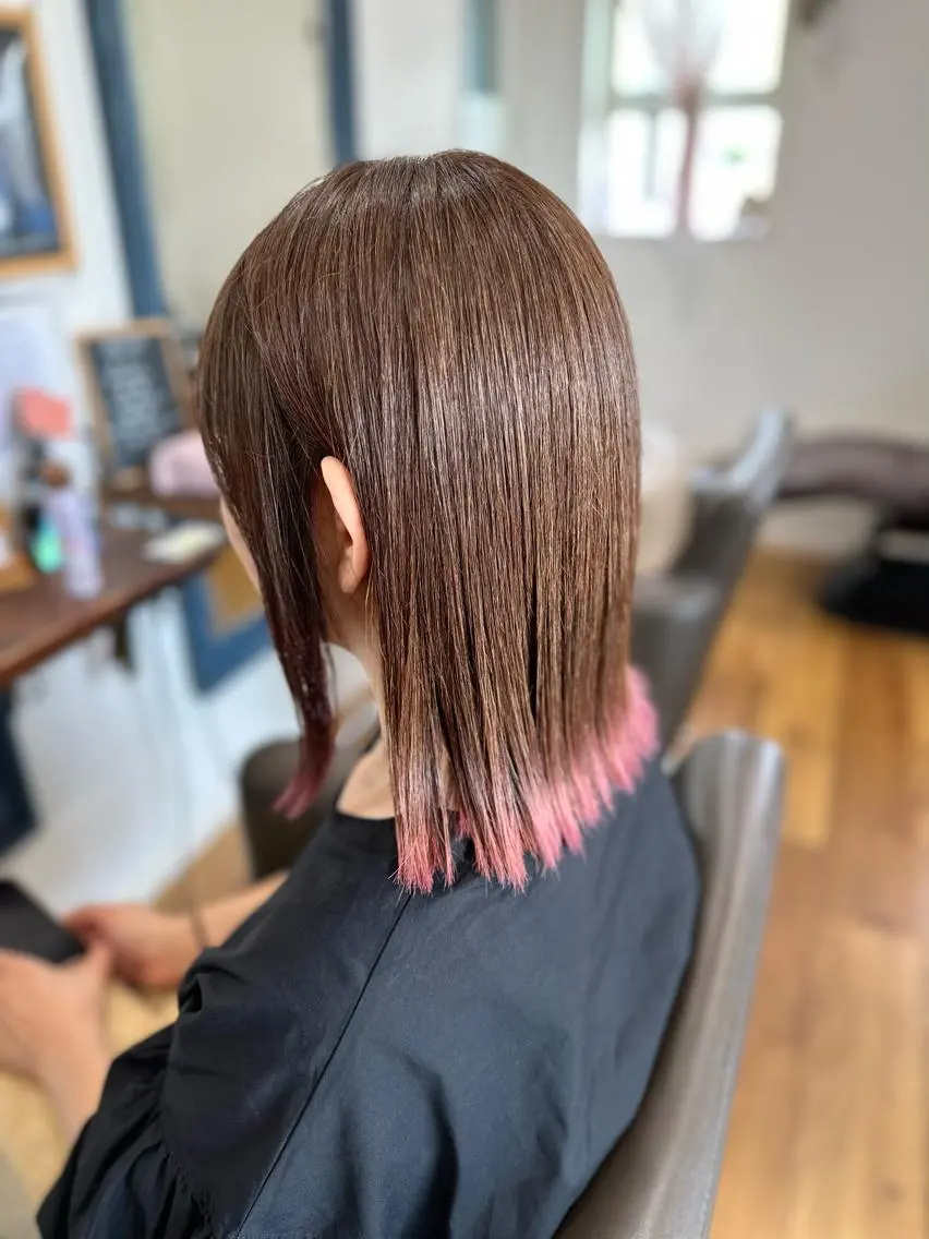 ミディアム garland TESHIMAのヘアスタイル