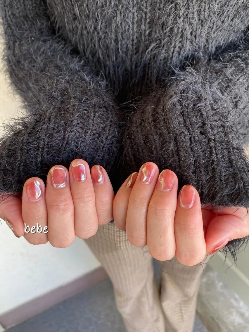 ネイル ニュアンスネイル ハンドネイル Ann nailのネイルデザイン