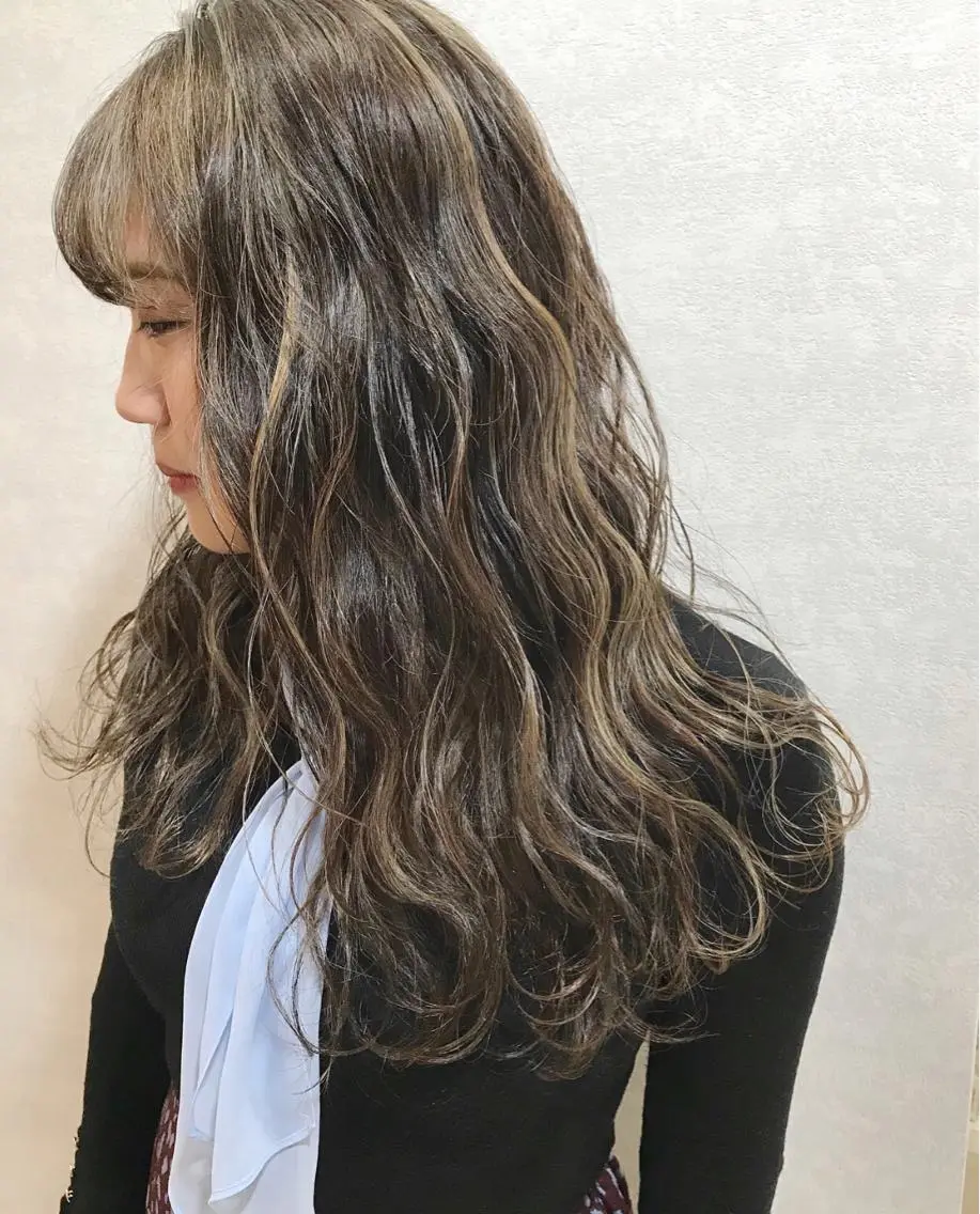 ロング カラー 🧡色落ちまで2度 楽しめる🧡ヨシキのヘアスタイル