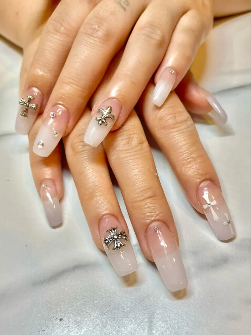 ネイル スカルプネイル ハンドネイル pro.M ☆Kinukaのネイルデザイン