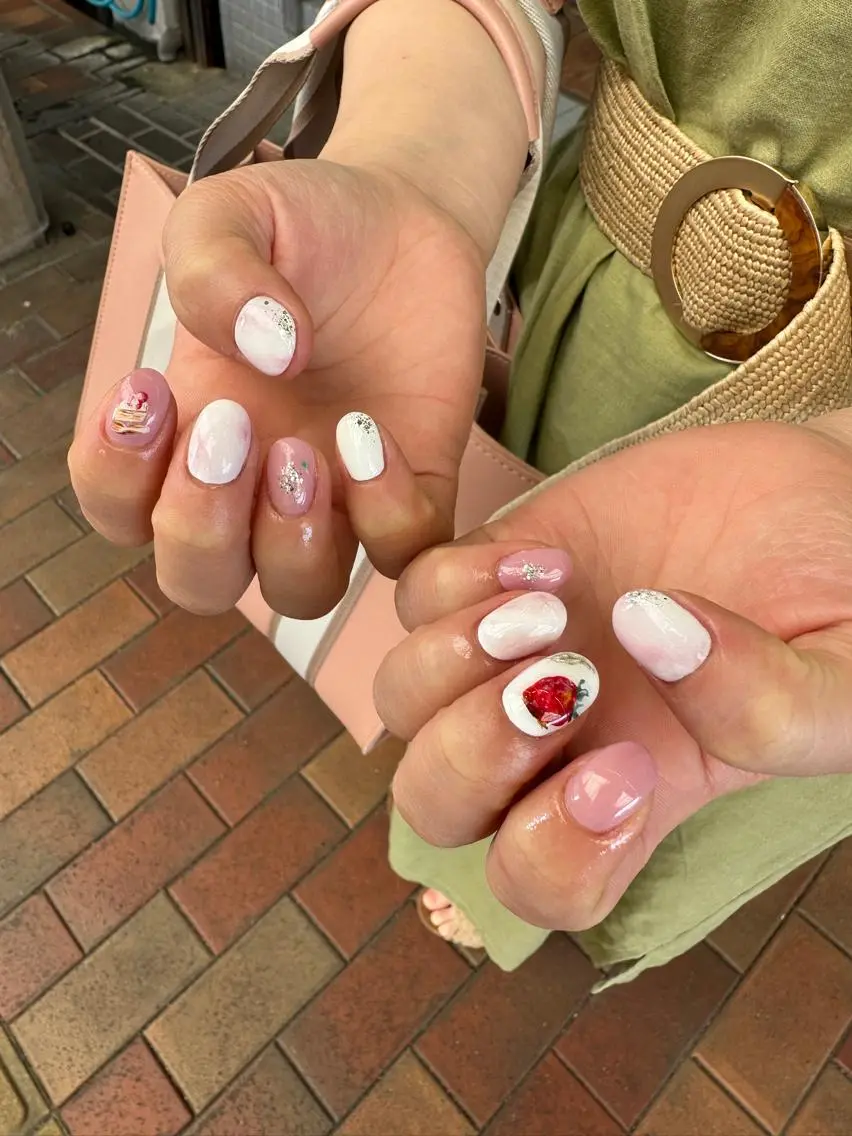 ネイル ハンドネイル フットネイル nailsalon ∞ ﾐｶﾅﾙ ∞のネイルデザイン